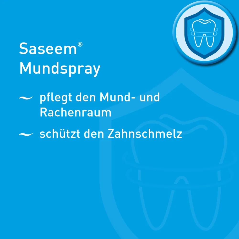 Saseem Mundspray - der Speichelersatz bei Mundtrockenheit| Online
