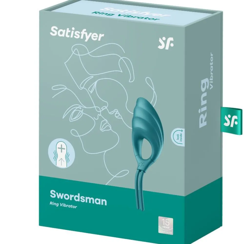 swordsman ring vibrator - green|Satisfyer Best