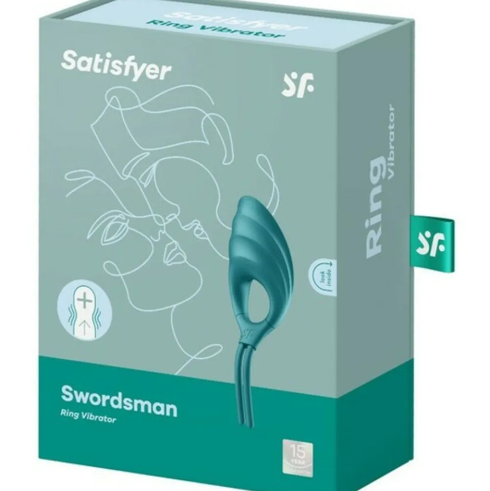 swordsman ring vibrator - green|Satisfyer Best