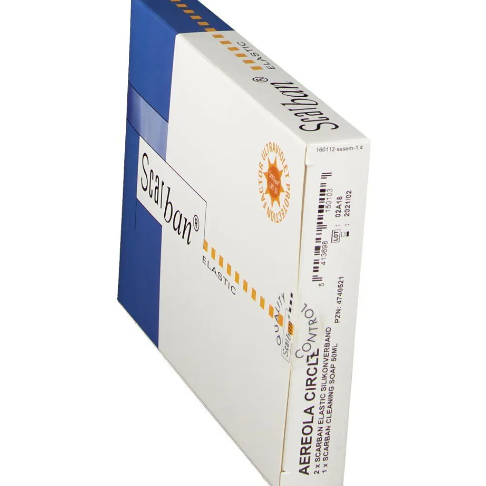 Scarban® Elastic Silikonverband Aereola Circle 6 x 6 cm> Outlet