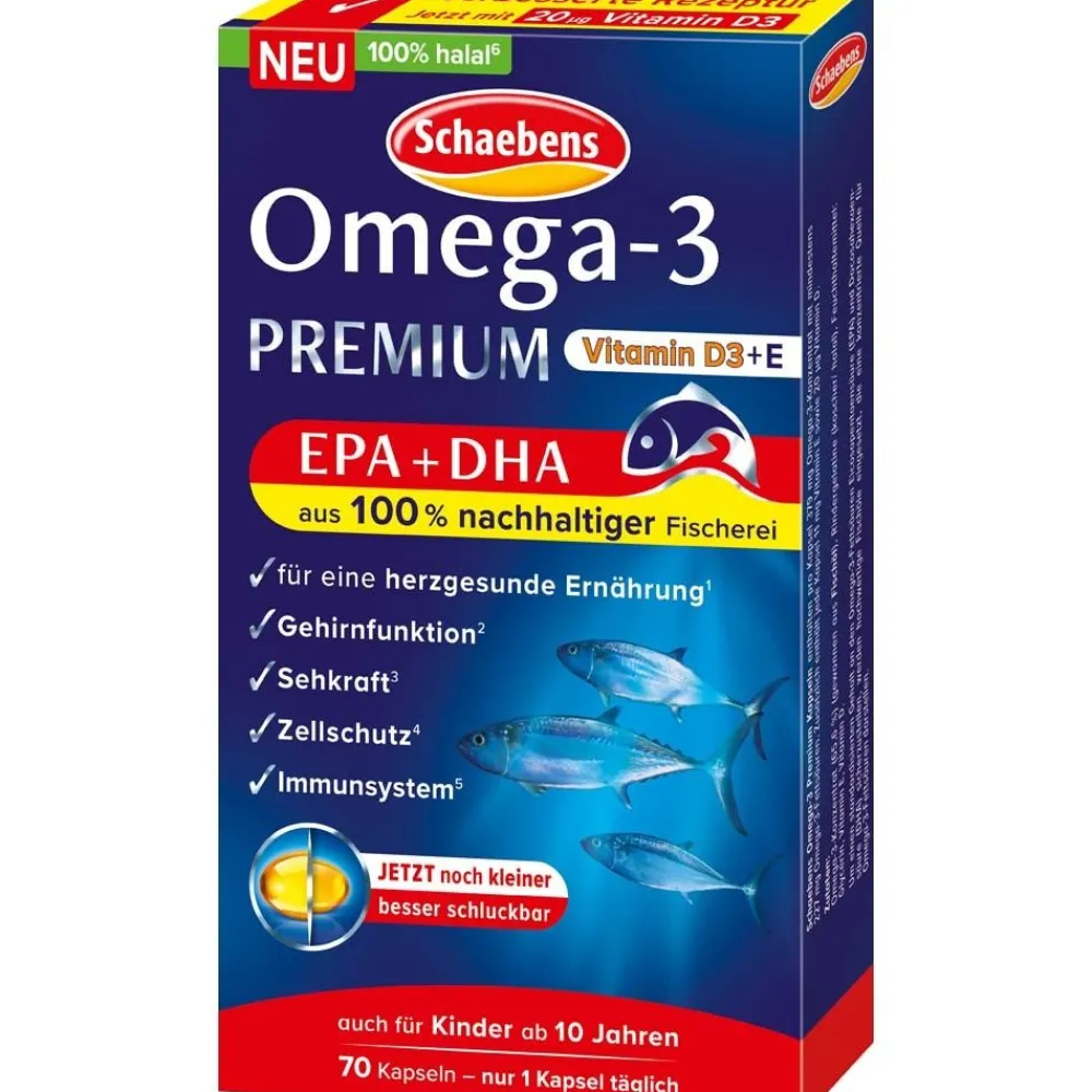 Schaebens Omega-3 Premium + Vitamin D> Outlet