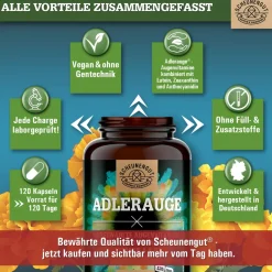 ® ADLERAUGE | 20mg Lutein, 4mg Zeaxanthin, Anthocyanidin & ausgewählte Augenvitamine*><noscript><img width=