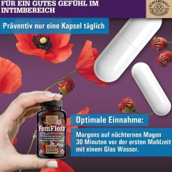 ® FemFlora® | Intimflora Komplex mit 7 Milchsäurebakterien | auch für den Akutfall>SCHEUNENGUT