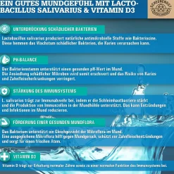 Scheunengut® Floral - Atemfrische mit L. salivarius und Vitamin D3 | Kirsch-Zitrone Geschmack|
