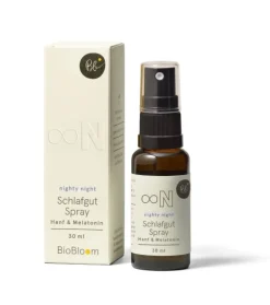 Schlafgut Spray mit Hanf & Melatonin>BioBloom