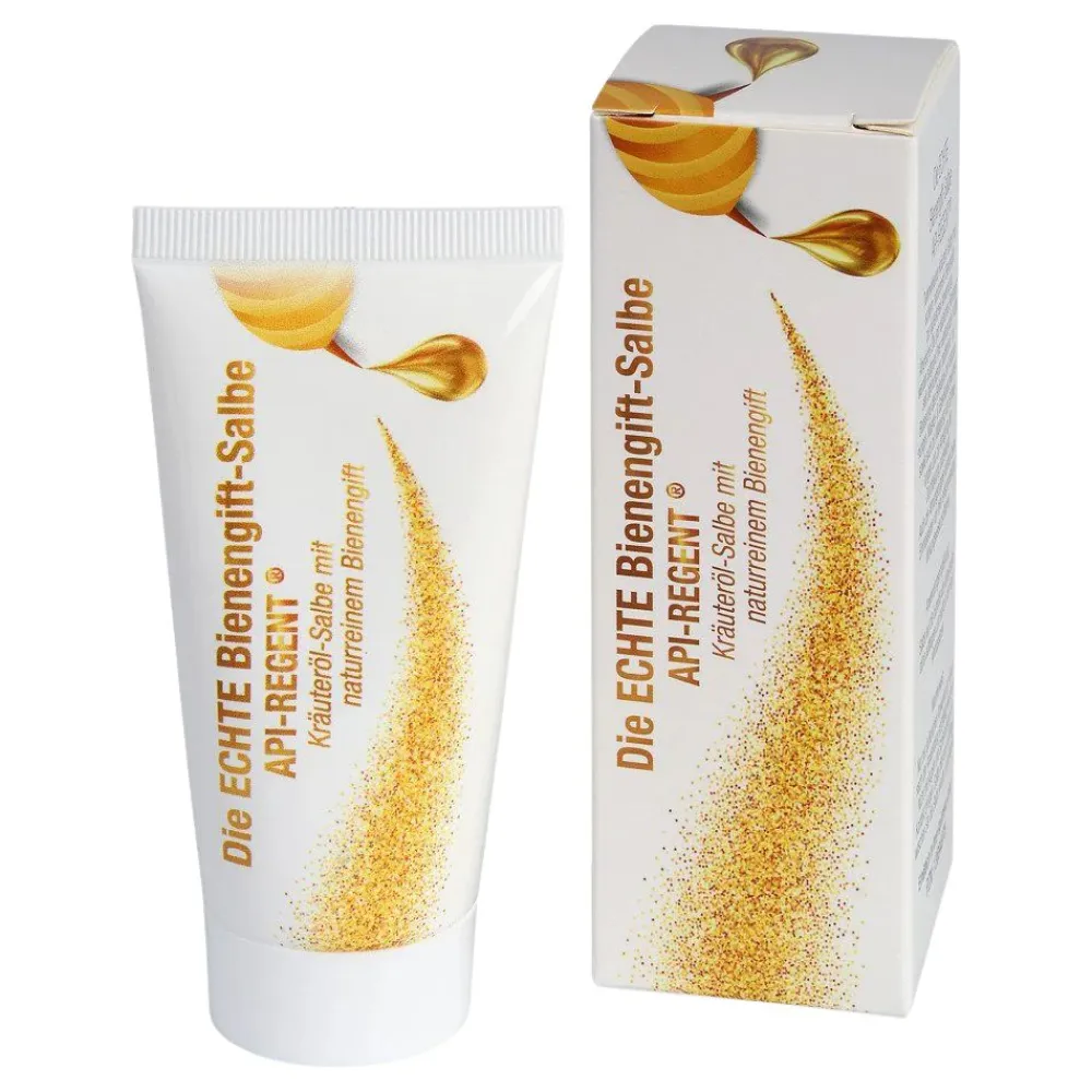 Schloßwald-Bienengut Die ECHTE Bienengift-Salbe API-HOT® + API-REGENT® (2x50ml) + Gratis Probe> New