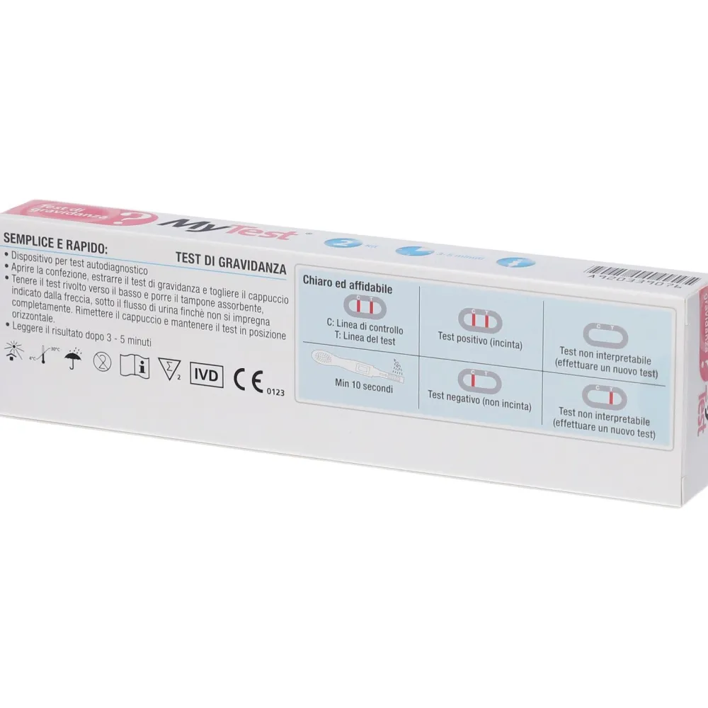 Schnelltest Schwangerschaft Hcg Mytest 2 Stück Mytest| Hot