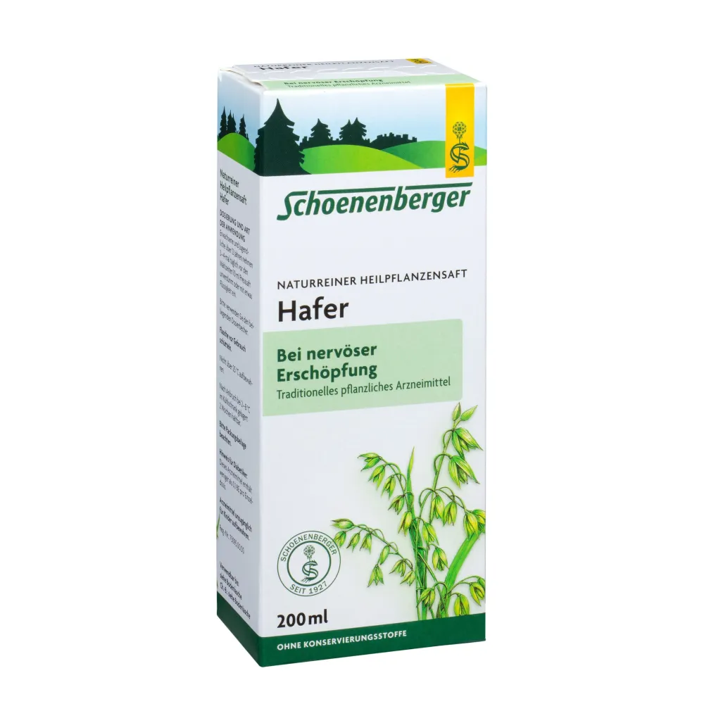 ® Hafer naturreiner Heilpflanzensaft Hafer|Schoenenberger Online