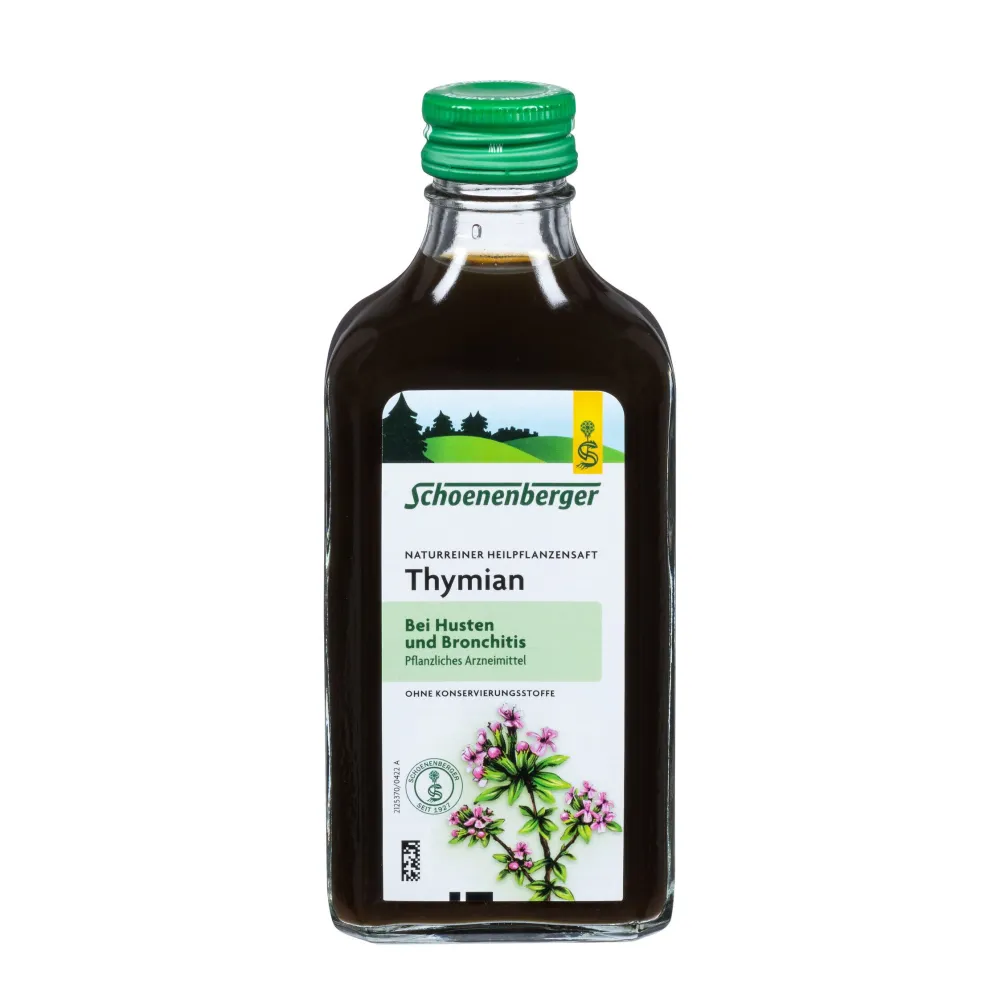® Heilpflanzensaft Thymian>Schoenenberger Hot