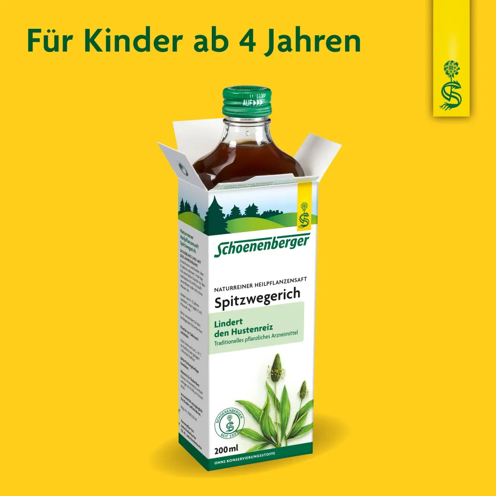 ® Heilpflanzensaft Spitzwegerich>Schoenenberger Best