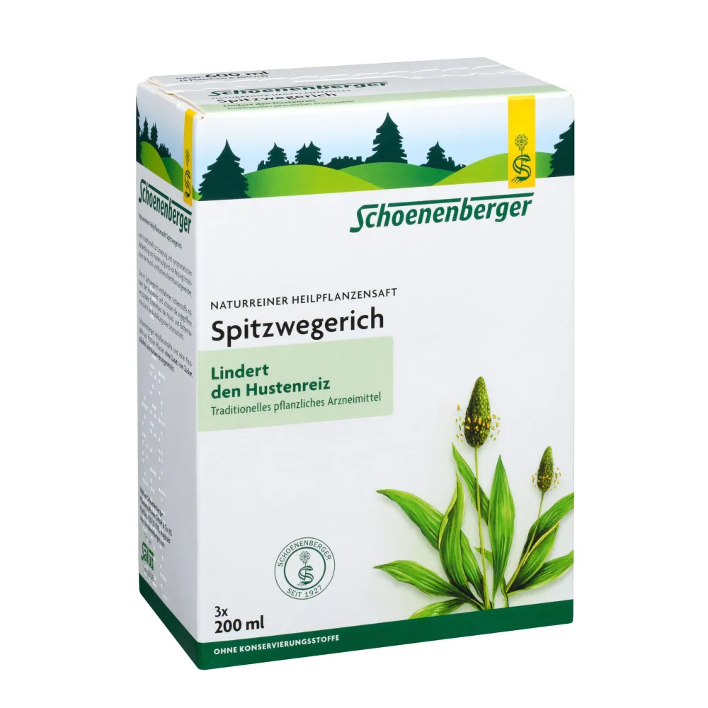 ® Heilpflanzensaft Spitzwegerich>Schoenenberger Best