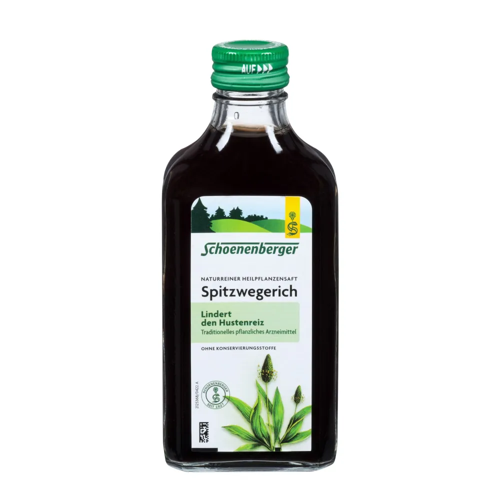 ® Heilpflanzensaft Spitzwegerich>Schoenenberger Best