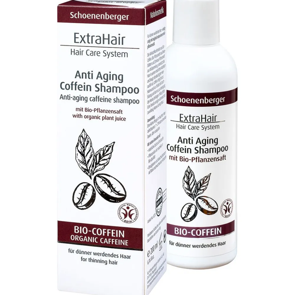 ® Naturkosmetik ExtraHair® Hair care System Anti Aging Coffein Shampoo|Schoenenberger Best