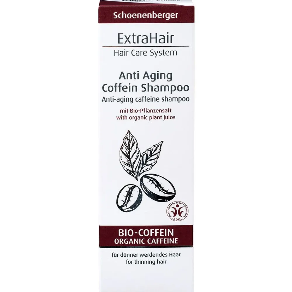 ® Naturkosmetik ExtraHair® Hair care System Anti Aging Coffein Shampoo|Schoenenberger Best
