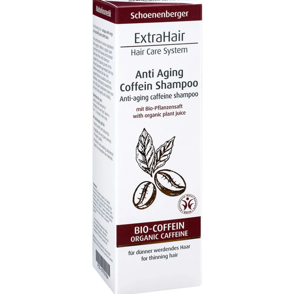 ® Naturkosmetik ExtraHair® Hair care System Anti Aging Coffein Shampoo|Schoenenberger Best