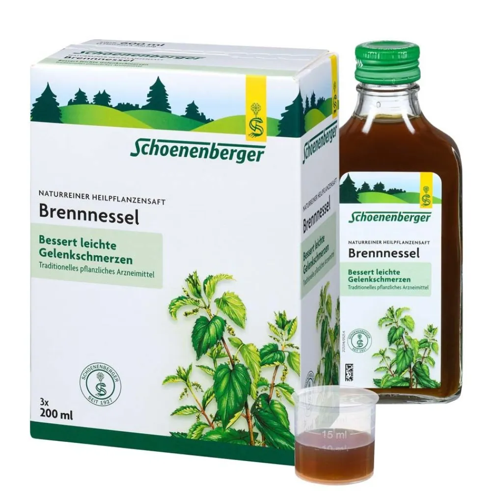 ® naturreiner Heilpflanzensaft Brennnessel>Schoenenberger Discount