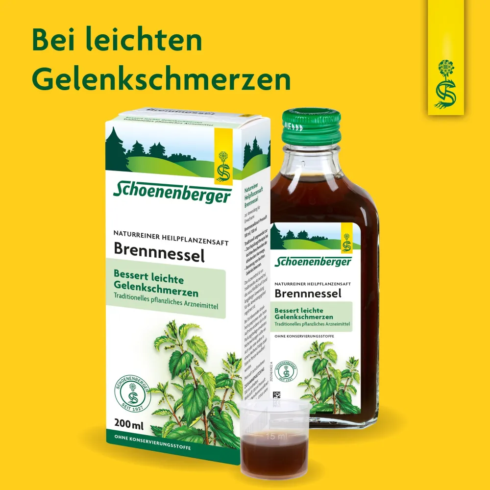 ® naturreiner Heilpflanzensaft Brennnessel>Schoenenberger Discount