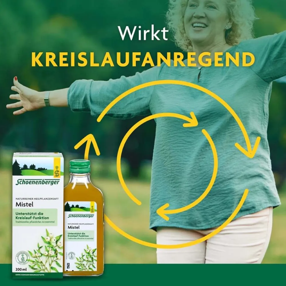 ® naturreiner Heilpflanzensaft Mistel|Schoenenberger Hot