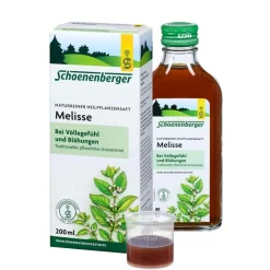 ® naturreiner Heilpflanzensaft Melisse>Schoenenberger