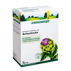 ® naturreiner Heilpflanzensaft Artischocke|Schoenenberger