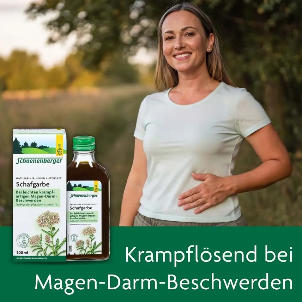 ® naturreiner Heilpflanzensaft Schafgarbe|Schoenenberger Online