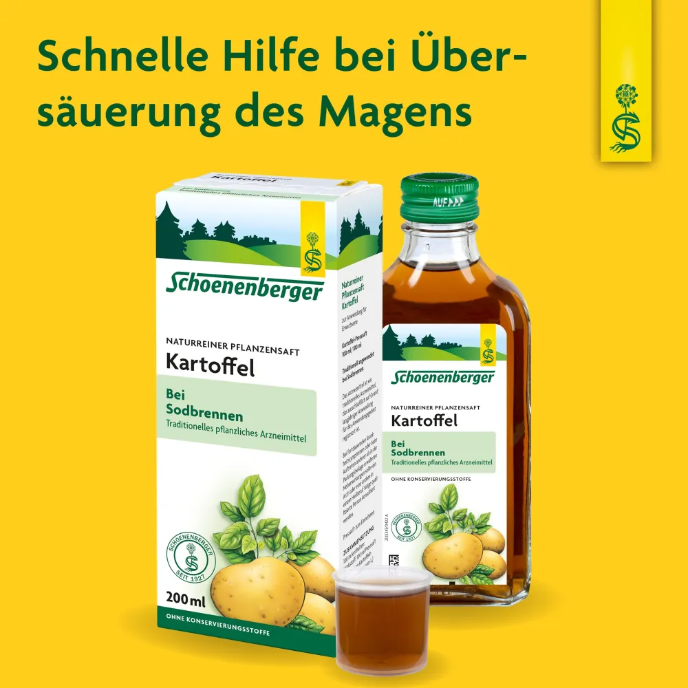 ® Pflanzensaft Kartoffel>Schoenenberger Hot