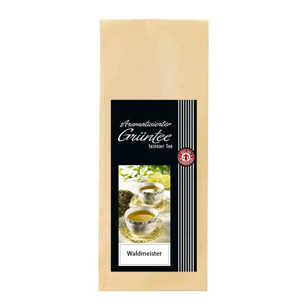 Aromatisierter Grüner Tee Waldmeister>SCHRADER Hot