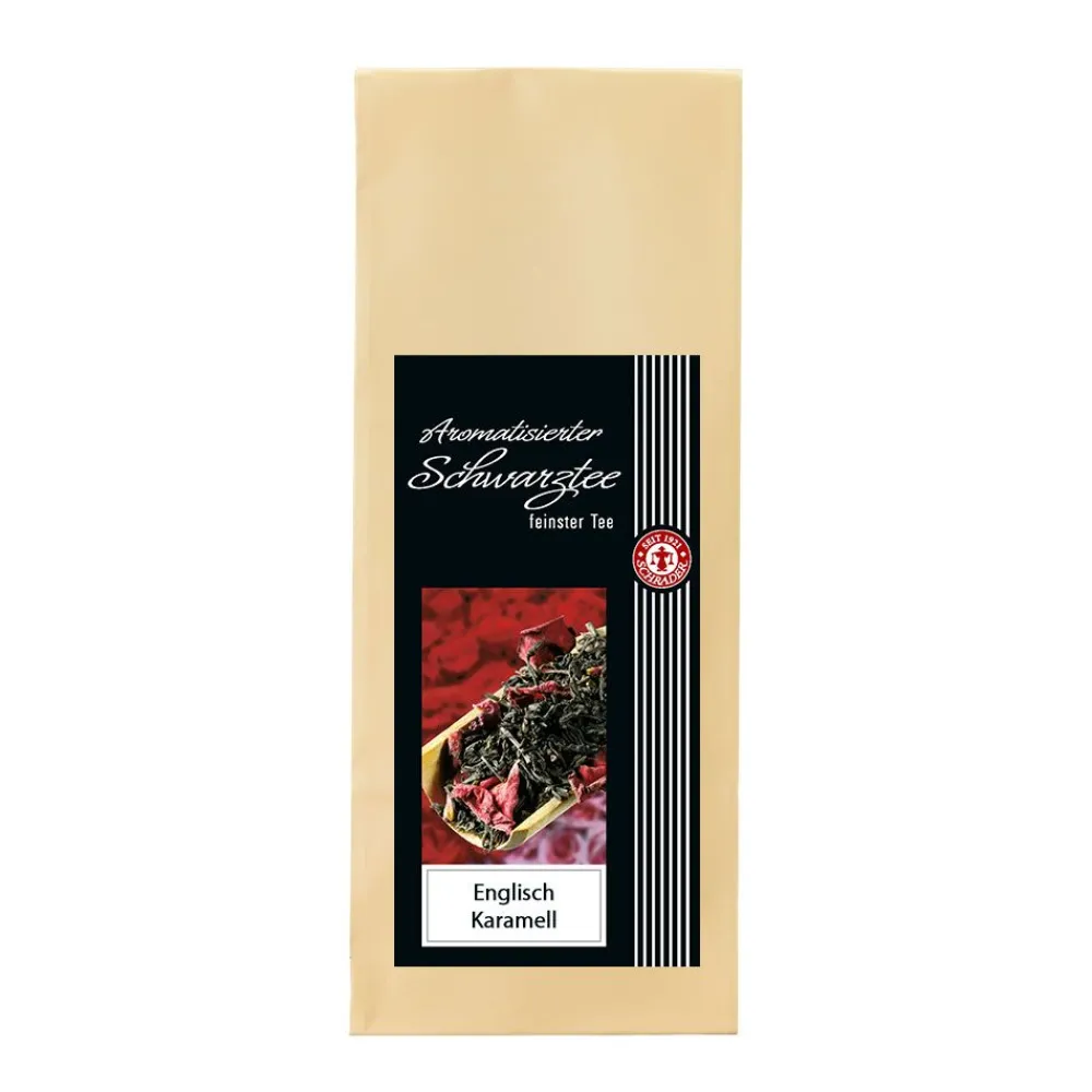 Schrader Englisch Karamell, aromatisierter Schwarztee> Hot