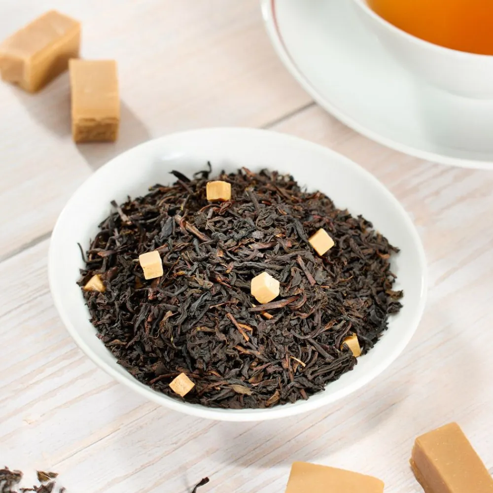 Schrader Englisch Karamell, aromatisierter Schwarztee> Hot