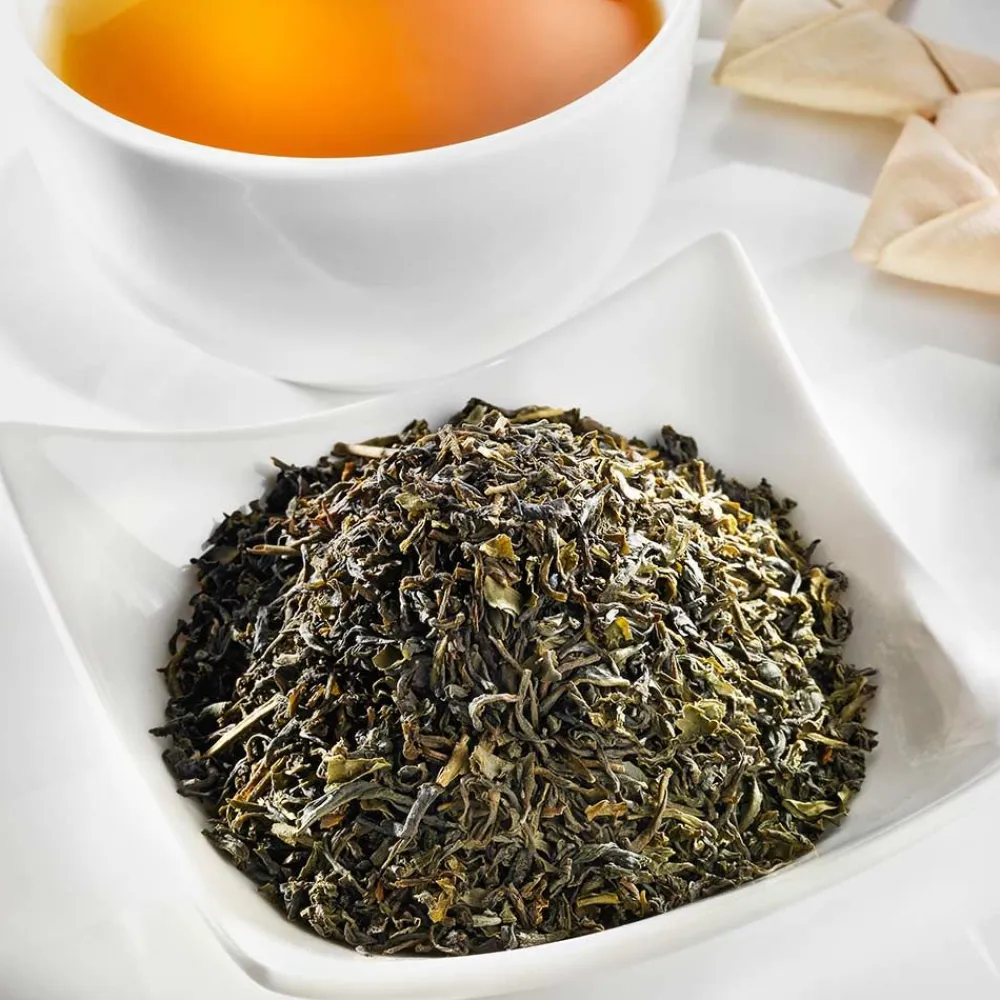 Grüner Tee Darjeeling Pussimbing FTGFOP1 Bio|SCHRADER Hot