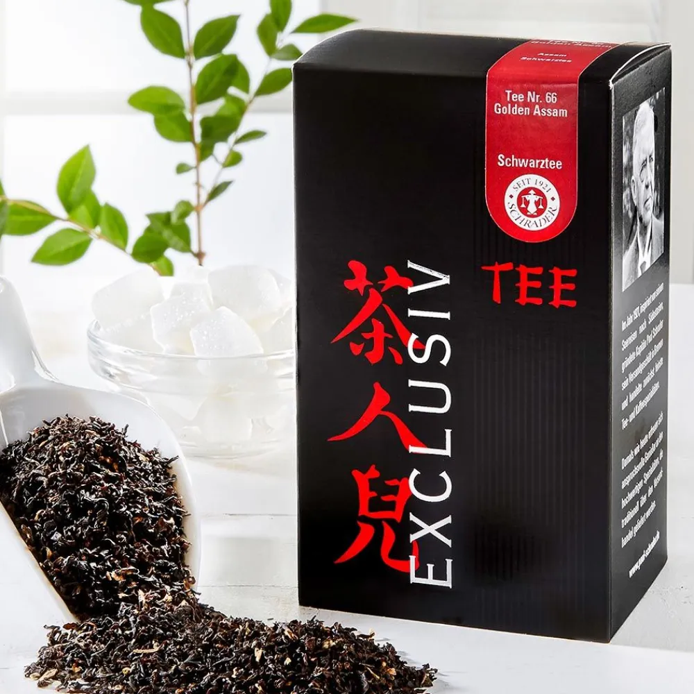 Tee Nr. 66 Schwarzer Tee Golden Assam|SCHRADER Online