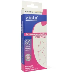 Schwangerschaftsfrühtest Viola® - Bereits vor Fälligkeit der Periode| Online