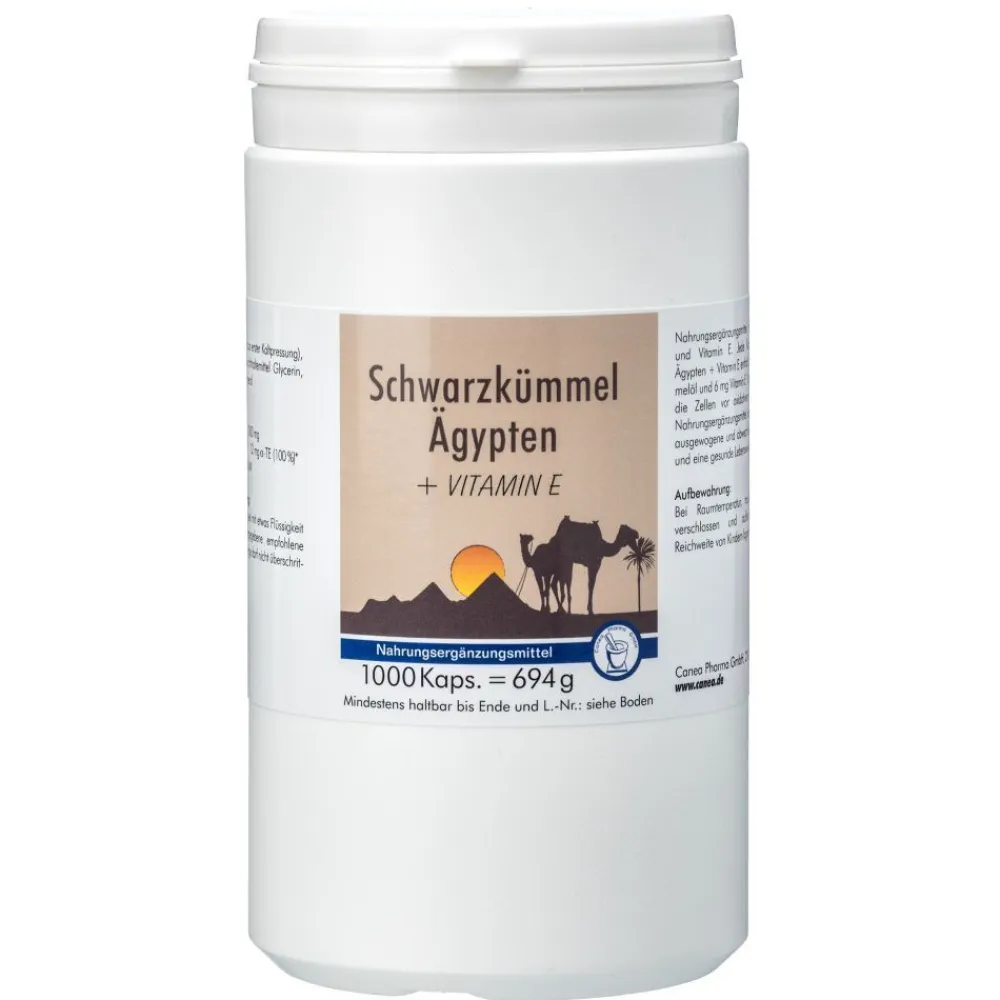 Schwarzkümmel Ägypten + Vitamin E| Best