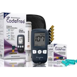SD CodeFree Blutzuckermessgerät und Blutzuckerteststreifen| Outlet
