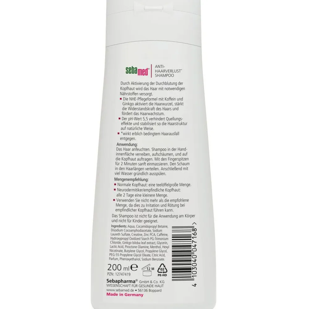 Anti-Haarverlust Shampoo>Sebamed