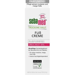 ® Trockene Haut Fußcreme Parfumfrei Urea 10%|Sebamed Online