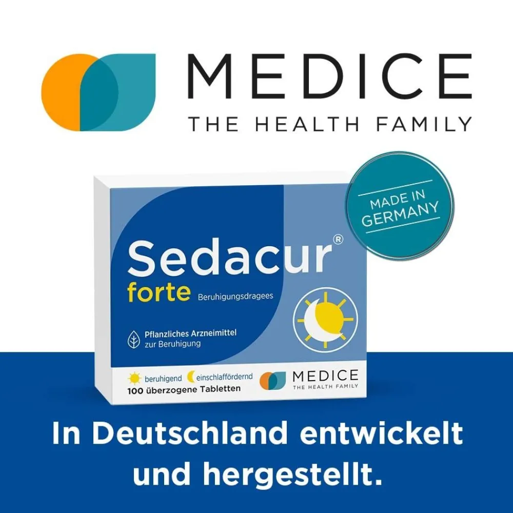 Sedacur forte bei Einschlafstörungen & Unruhezuständen| Hot