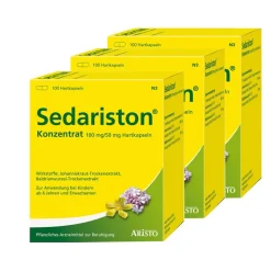Sedariston® Konzentrat 100 mg/50 mg> Clearance