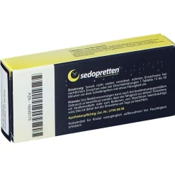 Sedopretten® 50 mg><noscript><img width=