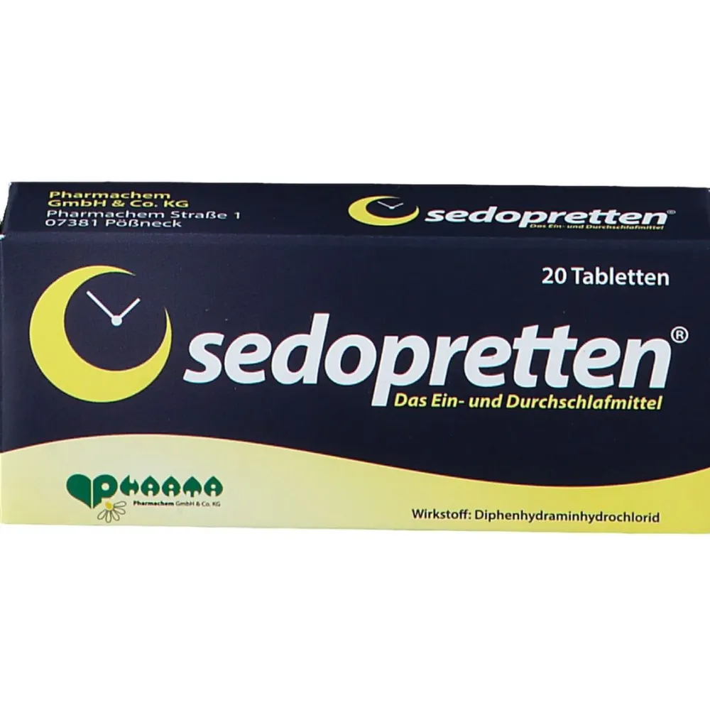 Sedopretten® 50 mg> New