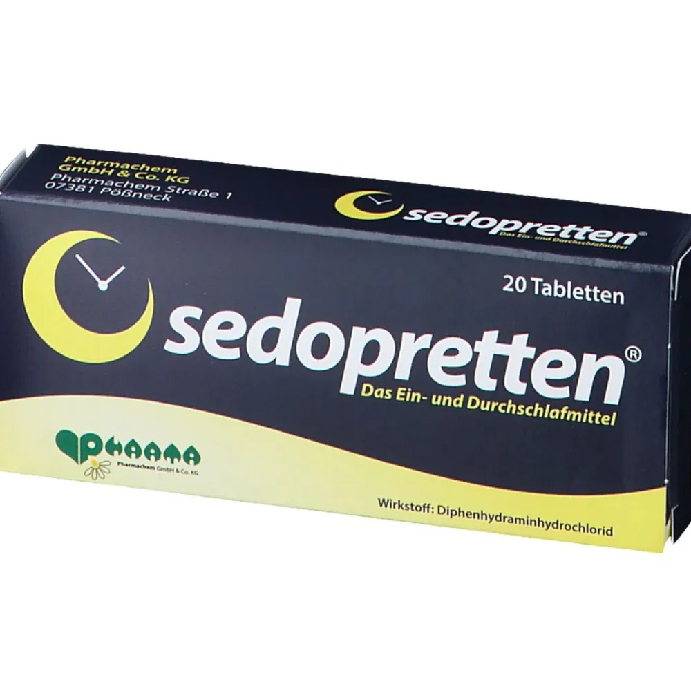 Sedopretten® 50 mg> New