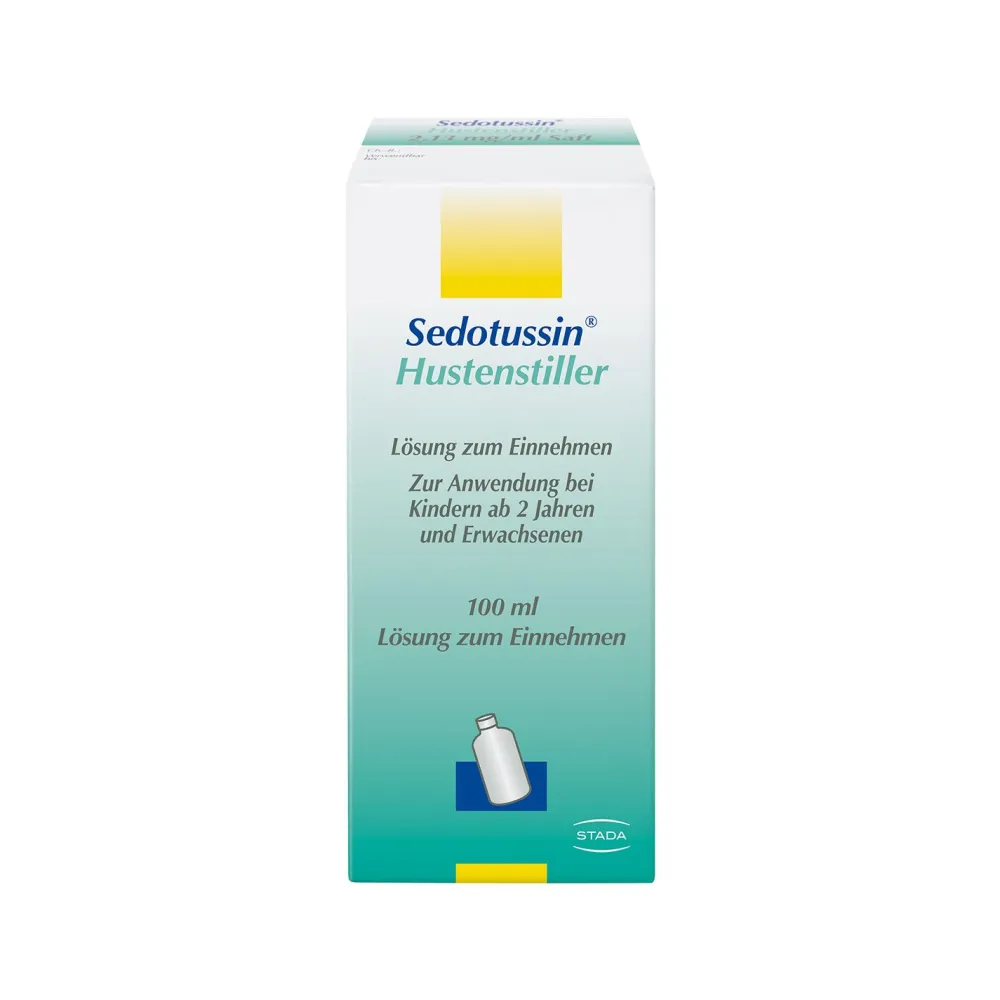 Sedotussin® Hustenstiller Saft - Arzneimittel gegen Reizhusten, mit dem Wirkstoff Pentoxyverin| New