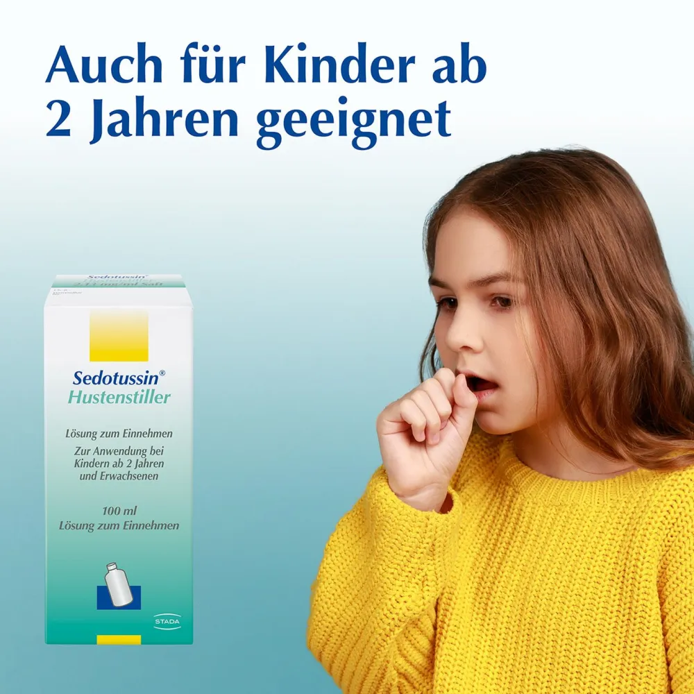 Sedotussin® Hustenstiller Saft - Arzneimittel gegen Reizhusten, mit dem Wirkstoff Pentoxyverin| New