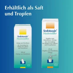 Sedotussin® Hustenstiller Saft - Arzneimittel gegen Reizhusten, mit dem Wirkstoff Pentoxyverin| New