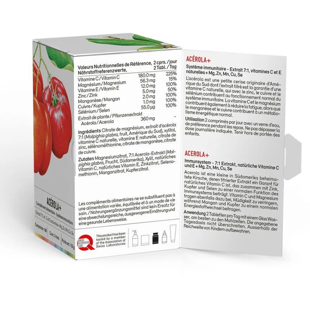 Sekoya Swiss Acerola+ Natürliches Vitamin C> Best