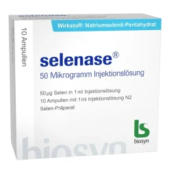 Selenase ® 50 µg Injektionslösung| Hot