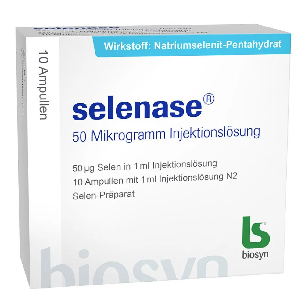 Selenase ® 50 µg Injektionslösung| Hot