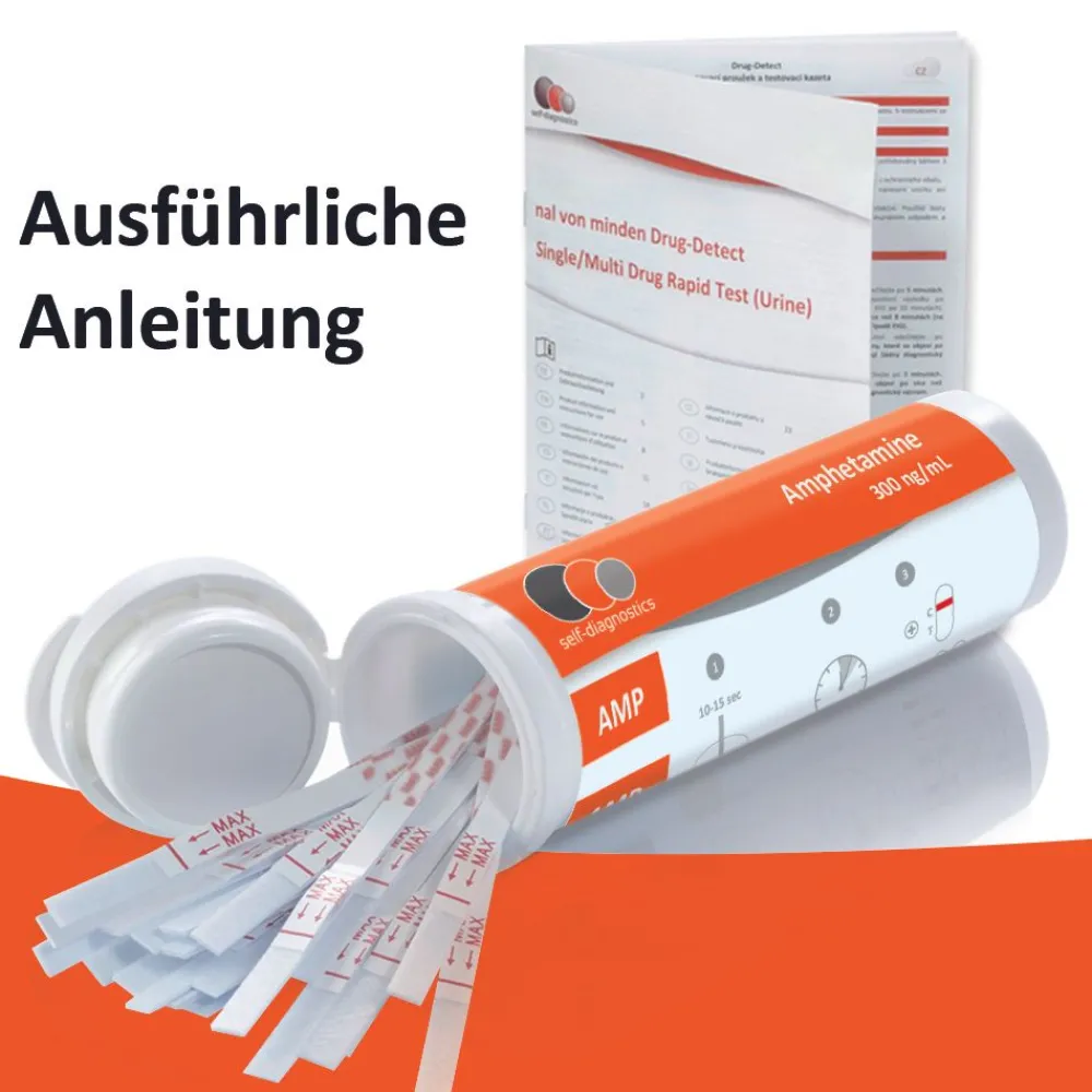 Amphetamine (AMP) Drogenschnelltest|self-diagnostics Discount