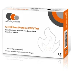 CRP Selbsttest zum Nachweis von C-reaktivem Protein im Blut>self-diagnostics New
