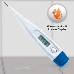 digitales Fieberthermometer mit Fieberalarm|self-diagnostics Clearance